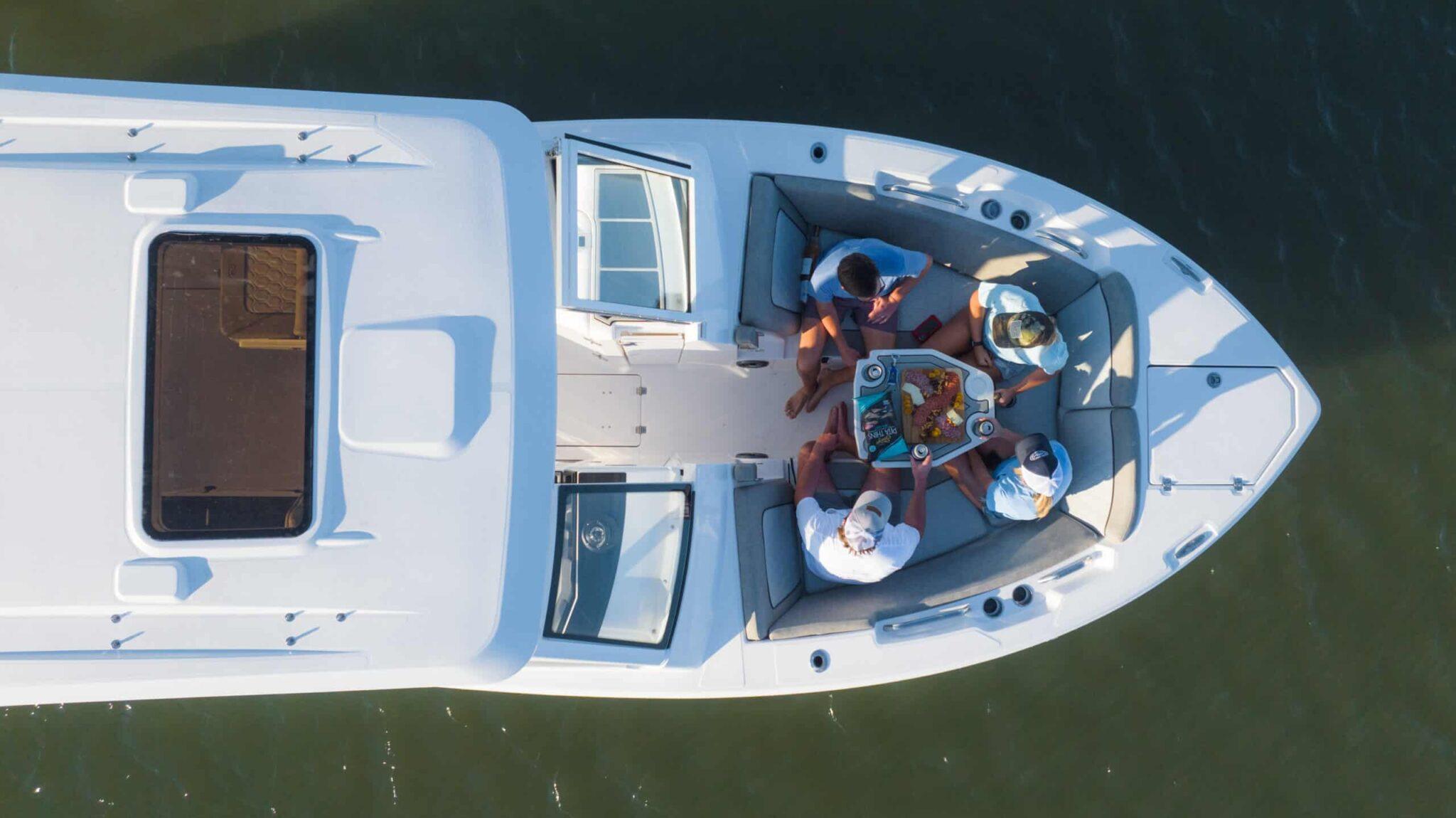 Sea Fox Boat Works - Our under leaning post tackle storage has been a  popular option on this years models. . . #fishing #boating #offshore  #offshorefishing #centerconsole #centerconsoleboats #saltwaterfishing  #saltwaterboats #familyfriendly #gethooked #